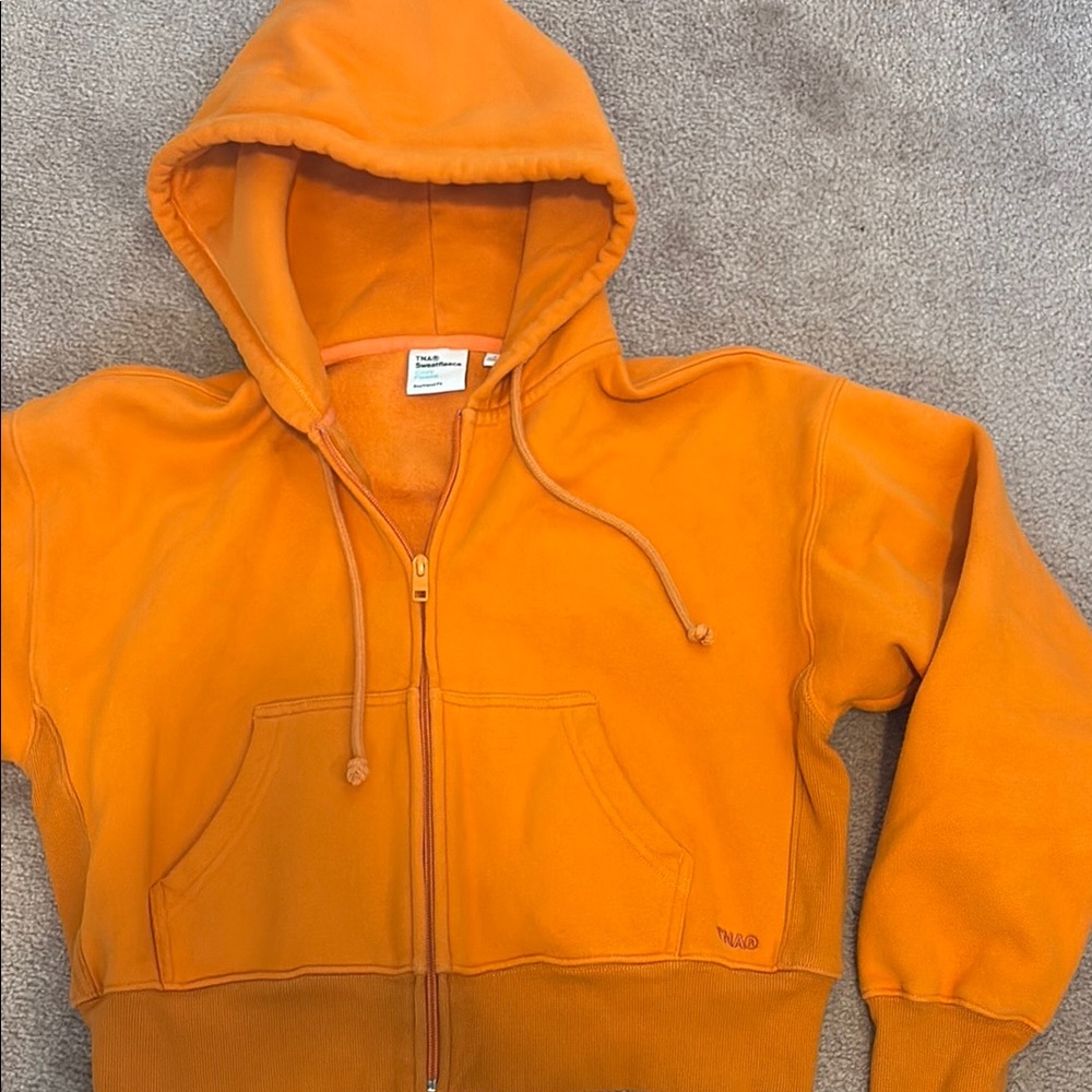 TNA Cozy Sweatfleece Boxy Boyfriend Zip